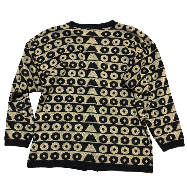 Vintage Gold Knit Sweater