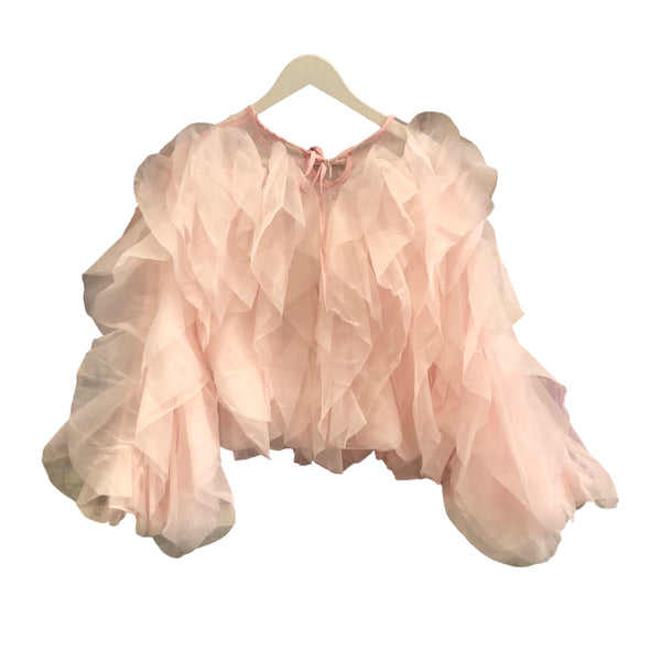 Festive Champagne Pink Crinoline Top