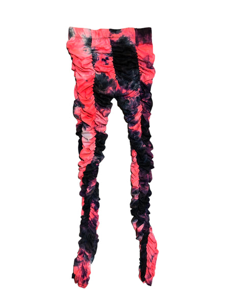 Tie dye Ruched Leggings