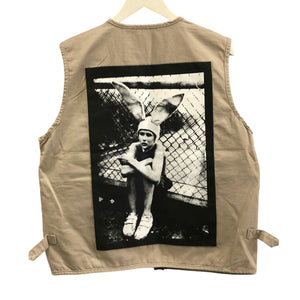 Custom Screen Printed Gummo Cargo Vest