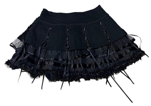 Lolita Lace Goth Skirt