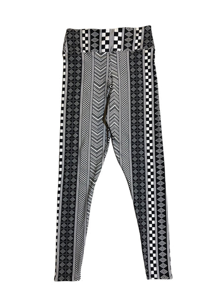 Blim Black and white  Printed Leggings