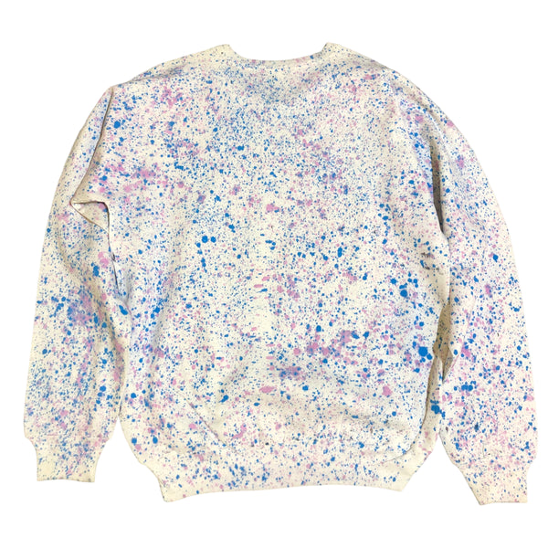 Hand Splattered One of a Kind Sanrio Crewneck T by BlimxJamJams