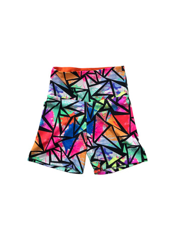 Blim Neon Printed Booty Shorts