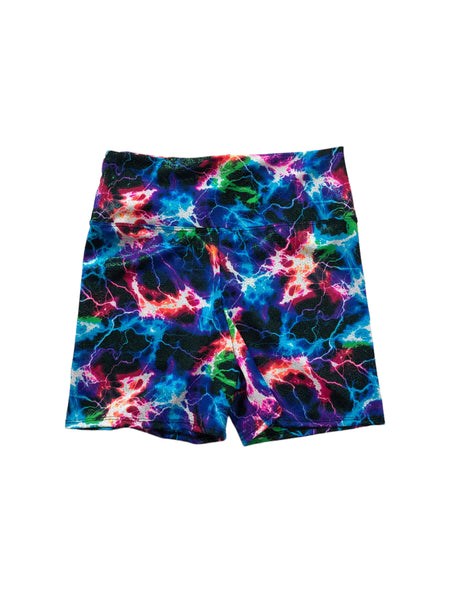 Blim Neon Printed Booty Shorts