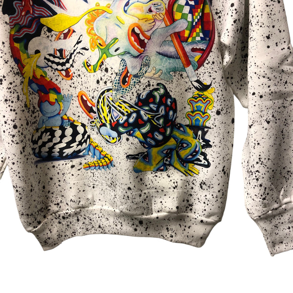 OOAK Splatter Sweater by Dang Olson x Blim