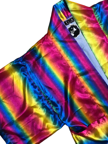 Few of a Kind Handmade Rainbow Shimmer Haori by Blim