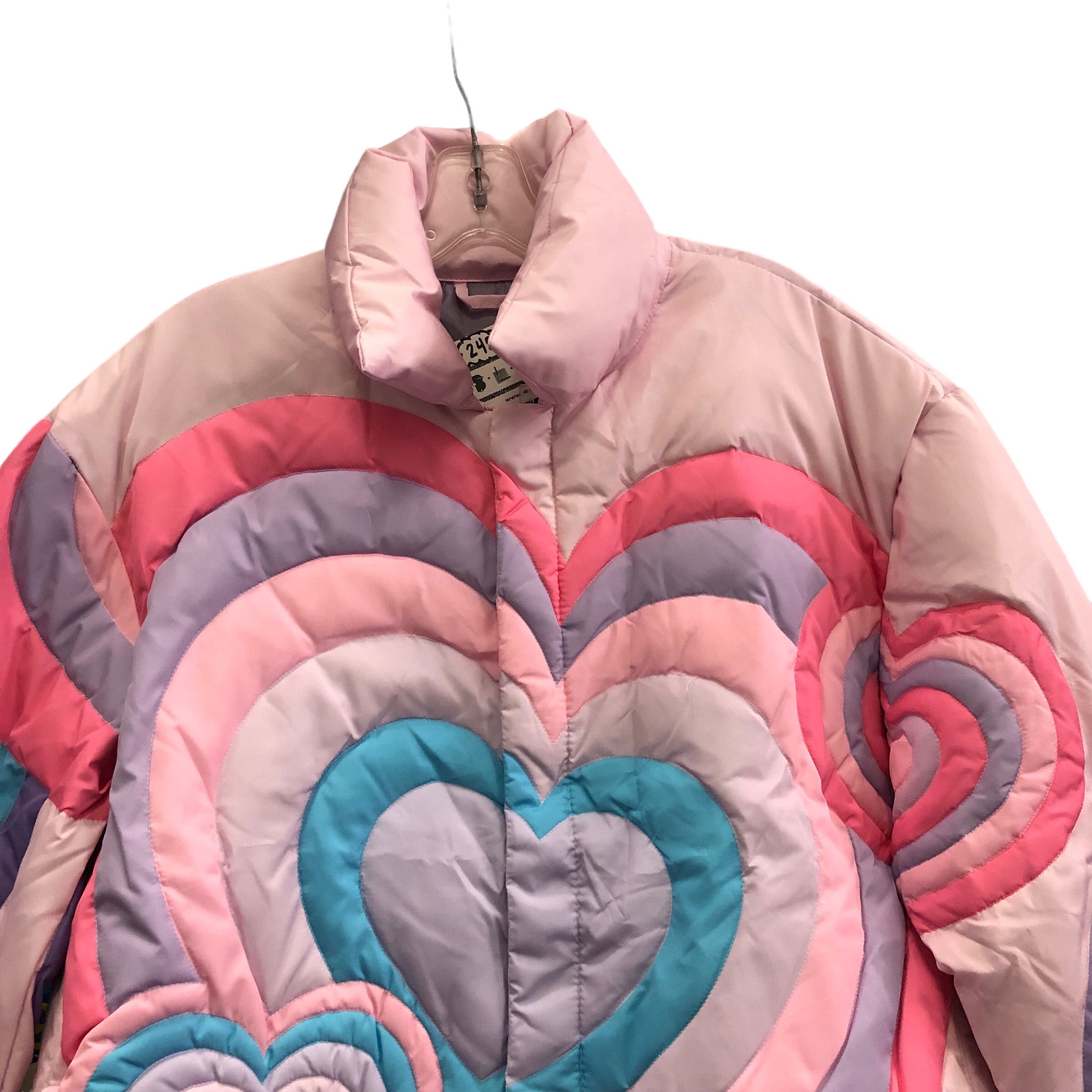 Pink Heart Puffer Jacket – Blim Vancouver