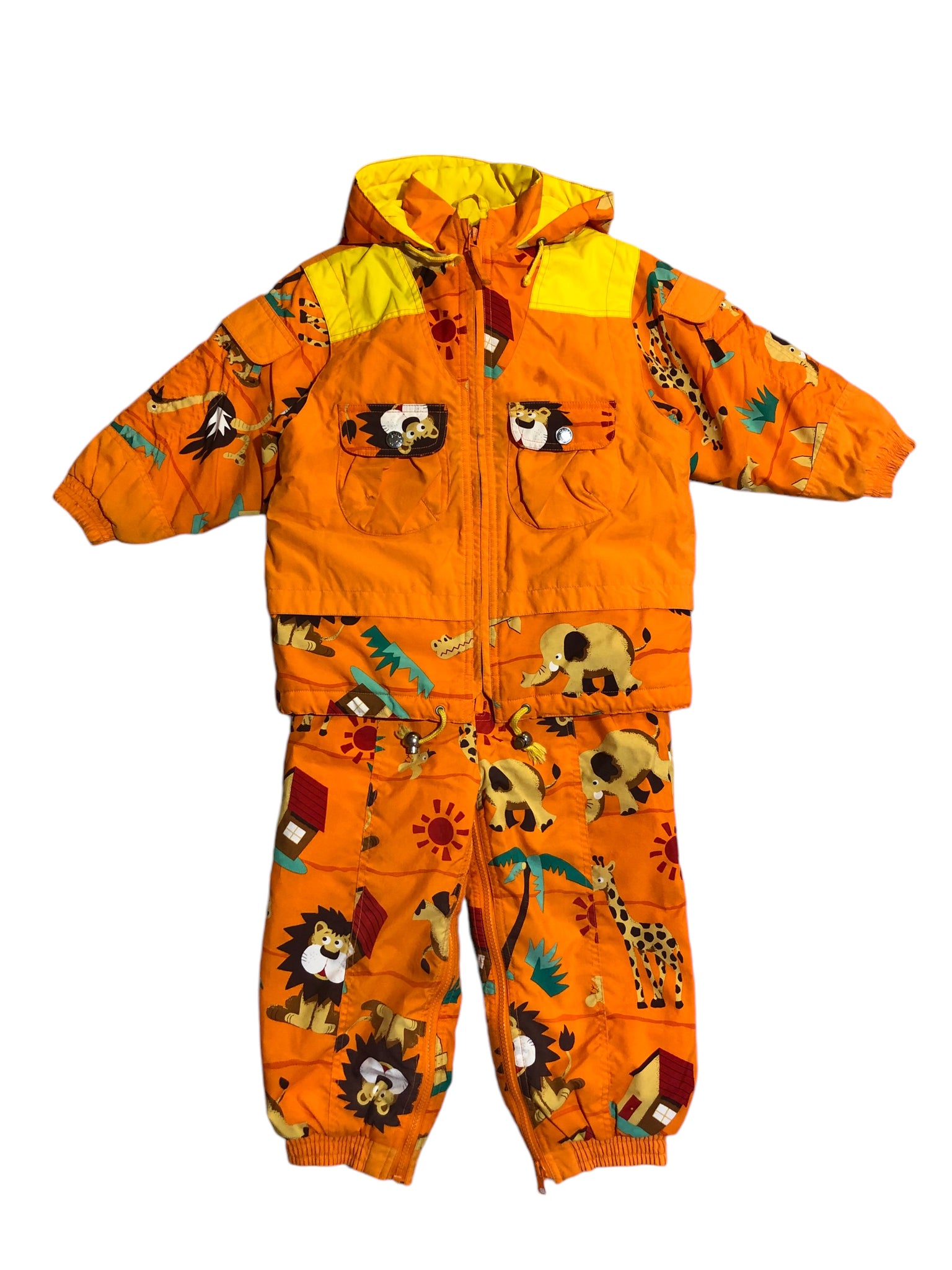 Vintage Lion Snow suit by PH Kids from Japan