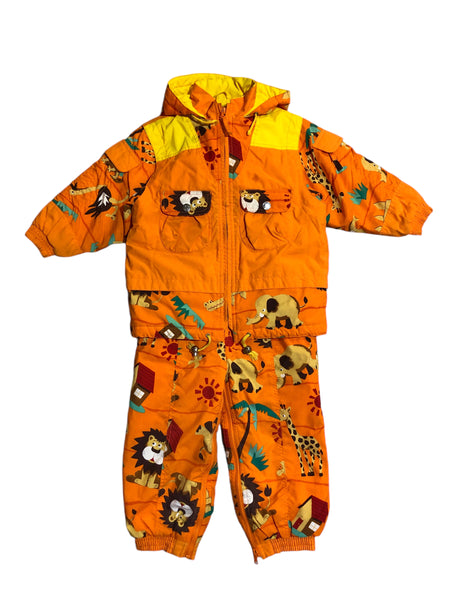 Vintage Lion Snow suit by PH Kids from Japan