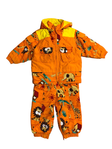 Vintage Lion Snow suit by PH Kids from Japan