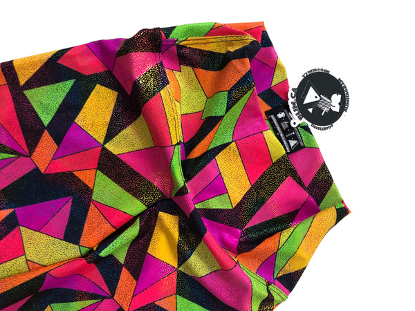 Blim Neon Printed Booty Shorts