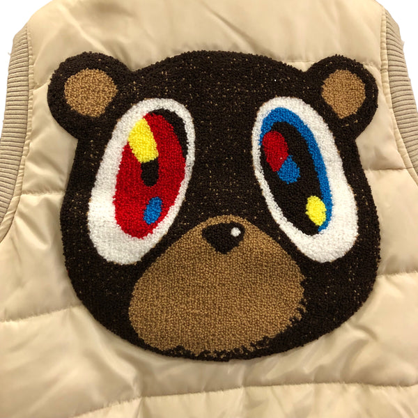 Embellished Murakami Bear Puffer vest