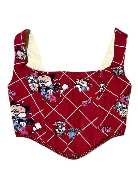 Blim Handmade Funny Cats Corset