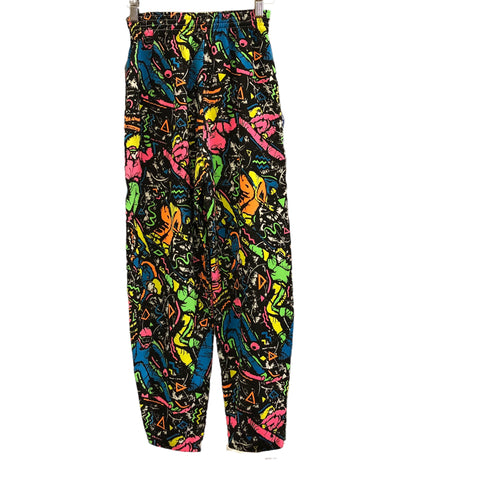 Vintage Neon Ski Track Pant