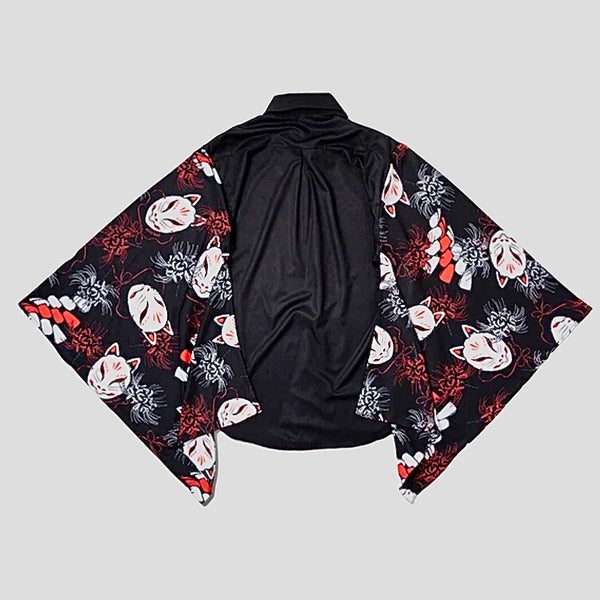 Kitsune Kimono Sleeve Button Up by ACDC RAG