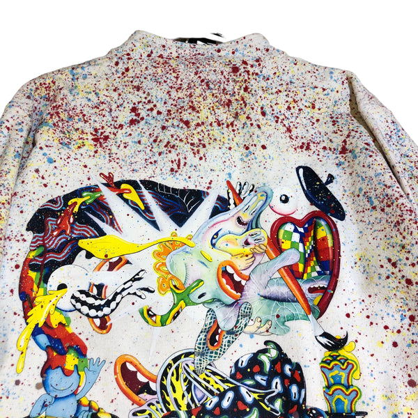 OOAK Splatter Sweater by Dang Olson x Blim