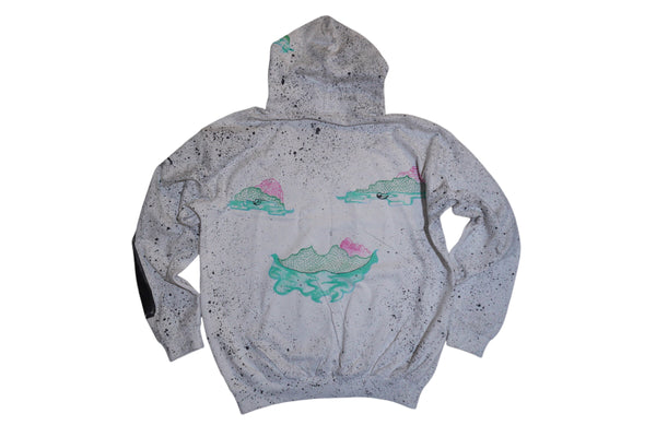 Hand Painted Hoodie by Midnight Koffee for Blim