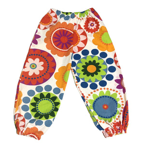 Custom Flower Power Cotton Balloon Pant by Blim