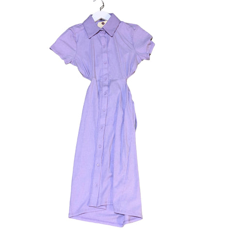 Maegan Open Back Lavender Dress by 4SI3NNA