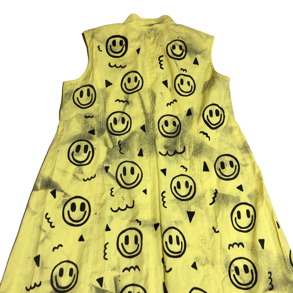 Handpainted OOAK Smiley Dress by Zealot