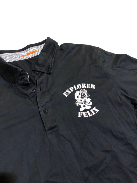 Felix the Cat Collared Shirt