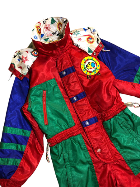 Vintage Royal Blue Snow suit by Chibi Wan Wan from Japan