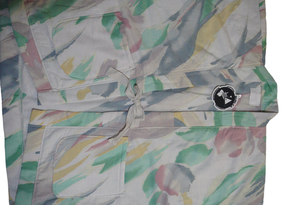 Handmade OOAK Pastel Floral Hapi Coat