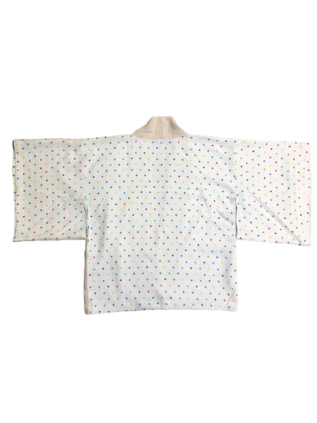 One of a Kind Handmade Rainbow dot Haori by Blim