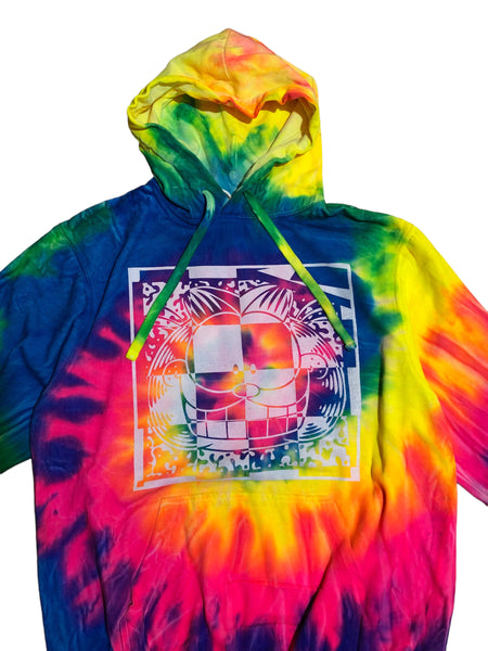 Vapour Garf hand printed hoodie