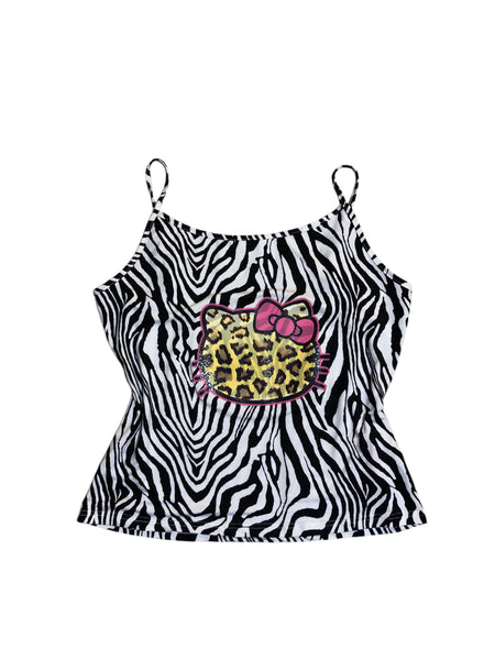 HK OOAK Custom Embellished tank by Blim