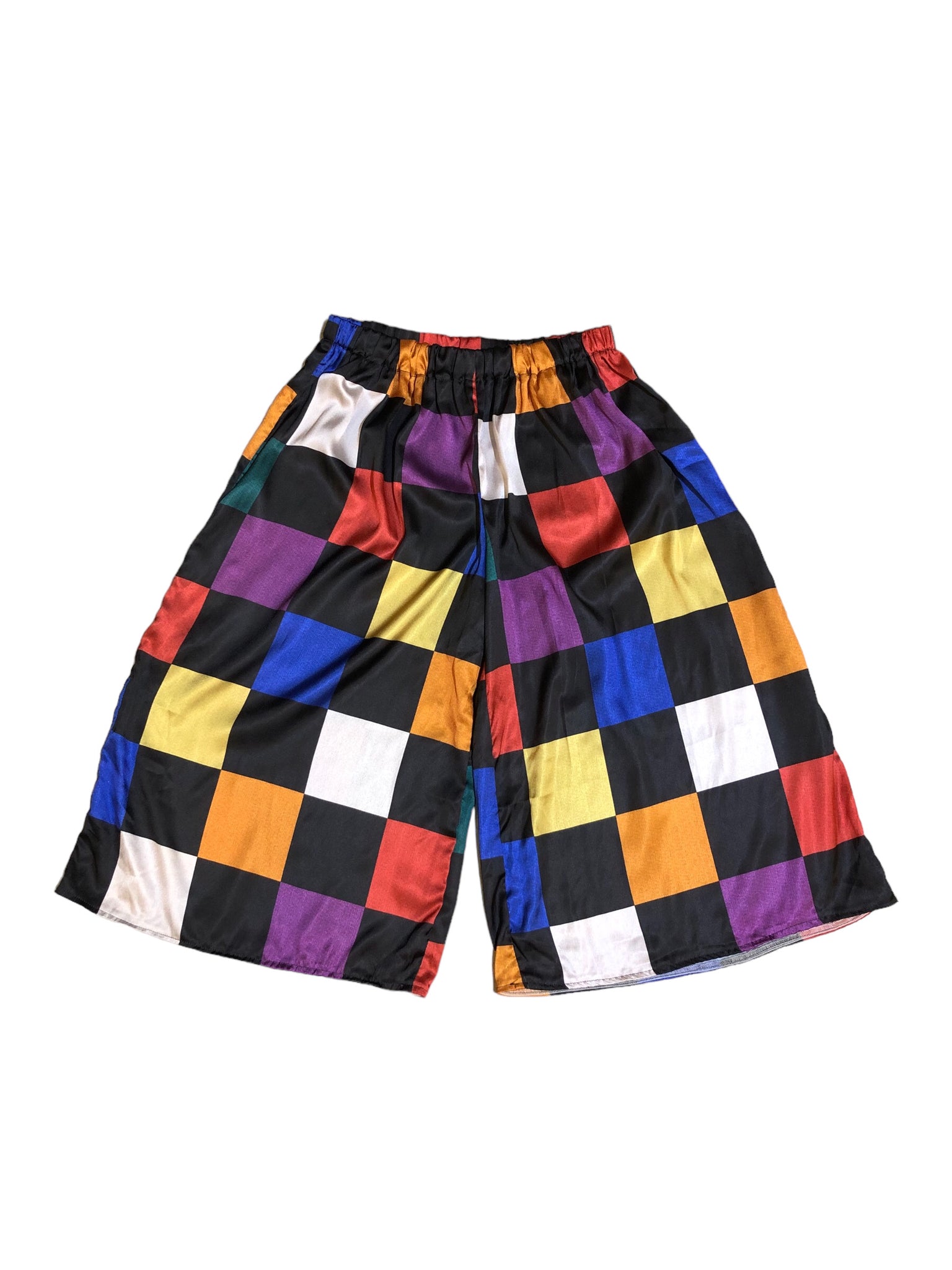 Candelicious Check Shorts