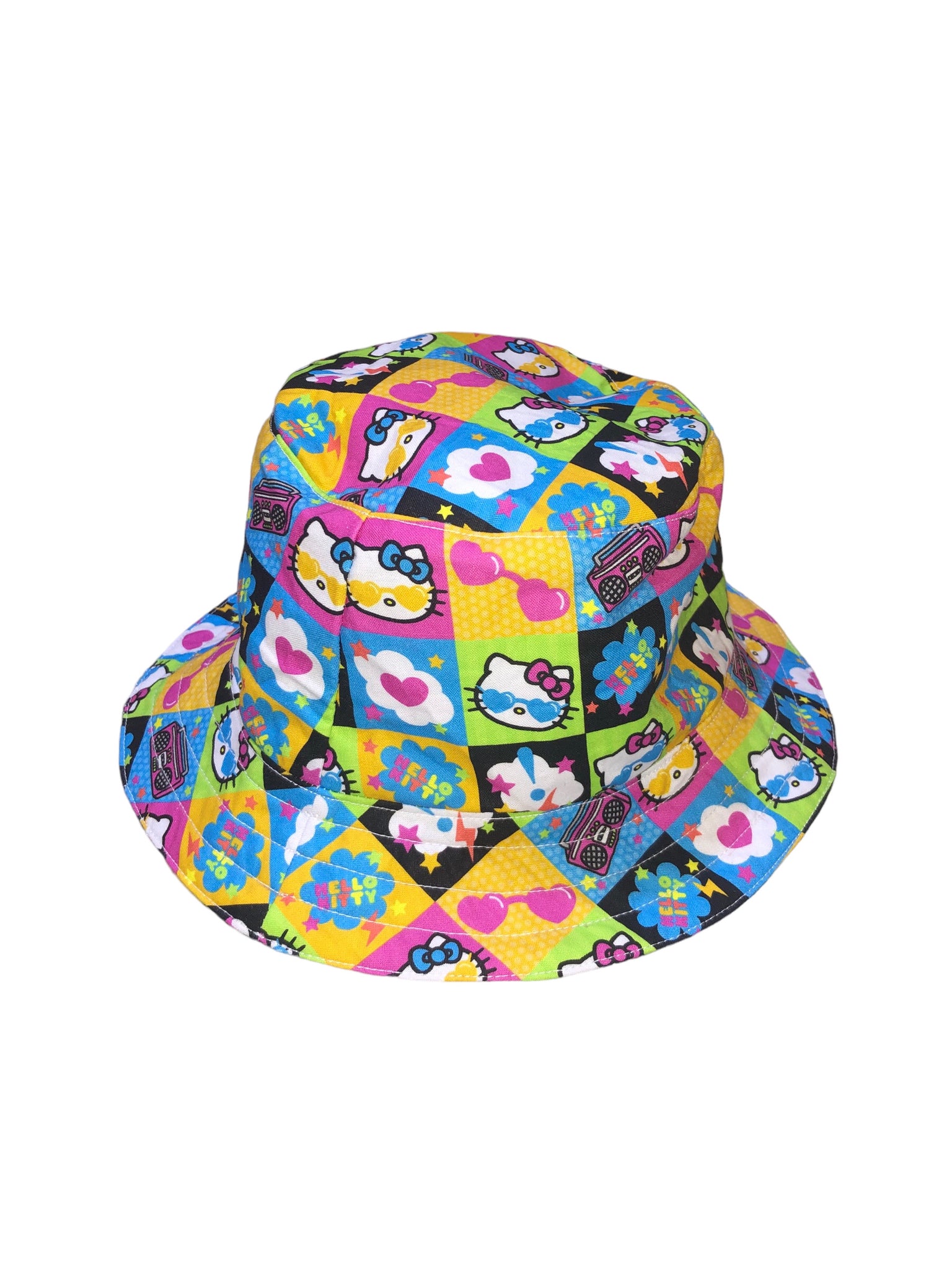 Custom Hello Kitty Bucket Hat by Candelicious