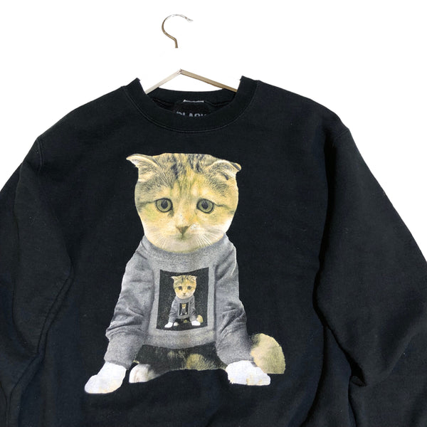 Meta Cat Crewneck Sweater