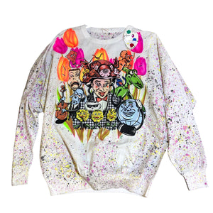 Pee Wee x Jam Jams x Blim Splatter Sweater