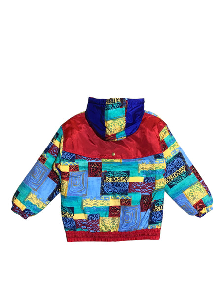 Vintage Royal Blue Ted Pullover Jacket from Japan