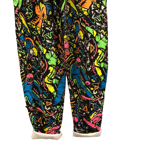 Vintage Neon Ski Track Pant