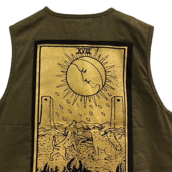 OOAK Gold Moon Cargo Vest by Tooth and Claw x Blim