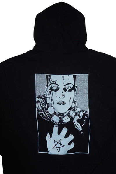 Snake Man Zip hoody by Suehiro Maruo