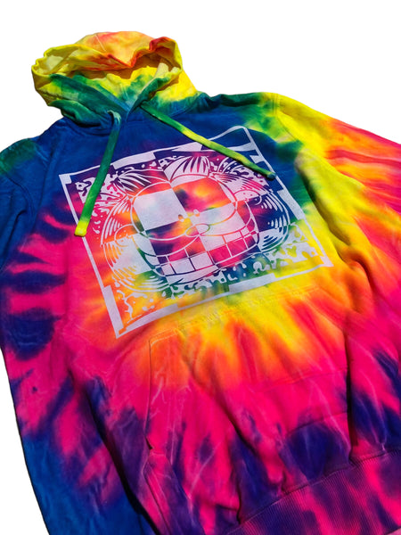 Vapour Garf hand printed hoodie