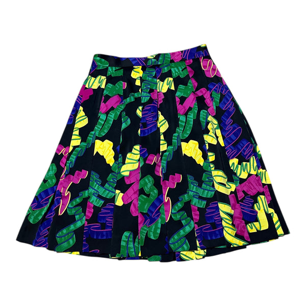 Vintage Colorful Mini Skirt From Japan