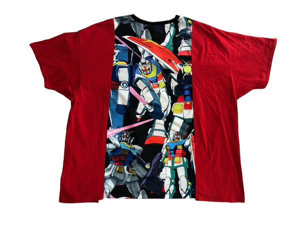 Hand Upcycled Transformers Shirt by Zealot