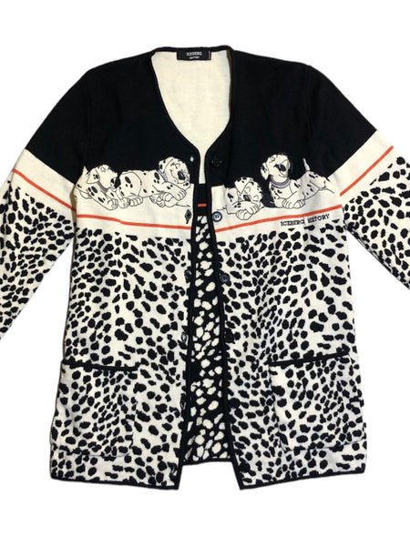 Vintage Dalmatian Cardigan