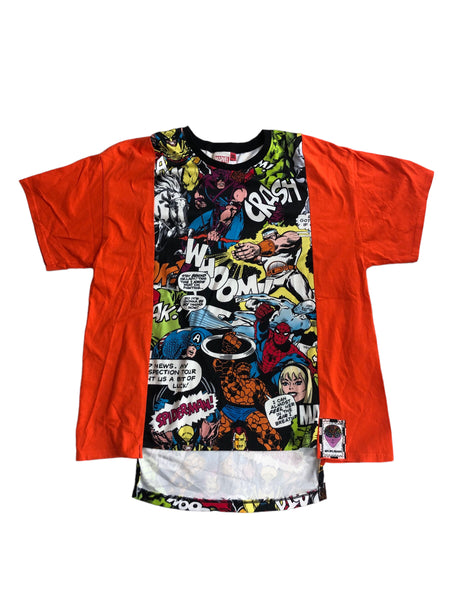 Hand Upcycled Marvel Shirt by Zealot