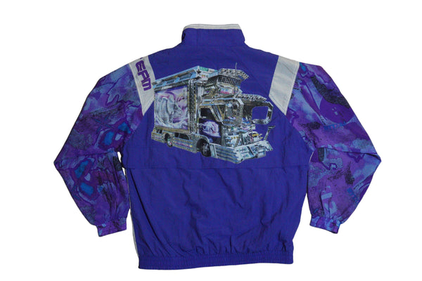 Embellished Vintage Abstract Pattern Jacket