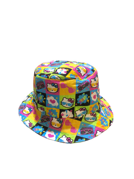 Custom Hello Kitty Bucket Hat by Candelicious