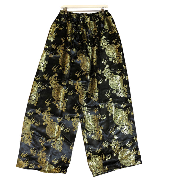 Gold Black Dragon Pant