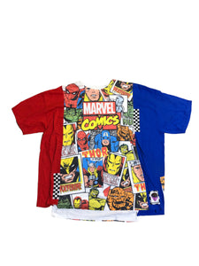 Hand Upcycled Marvel Shirt by Zealot