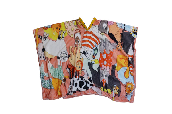 Blim Cat Party Poncho