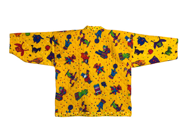Handmade OOAK Clowncore Hapi Coat